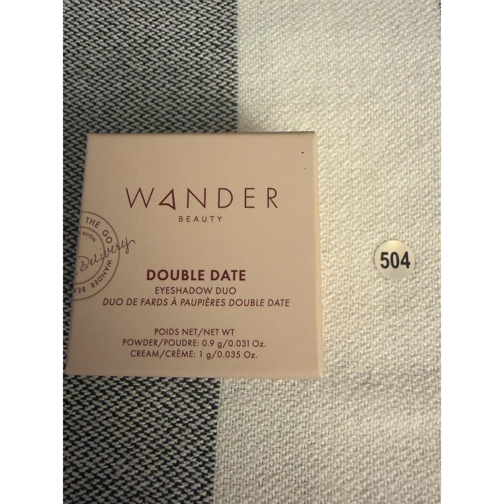 Wander Beauty Double Date Eyeshadow Duo Eye Candy Crush Cream Powder New